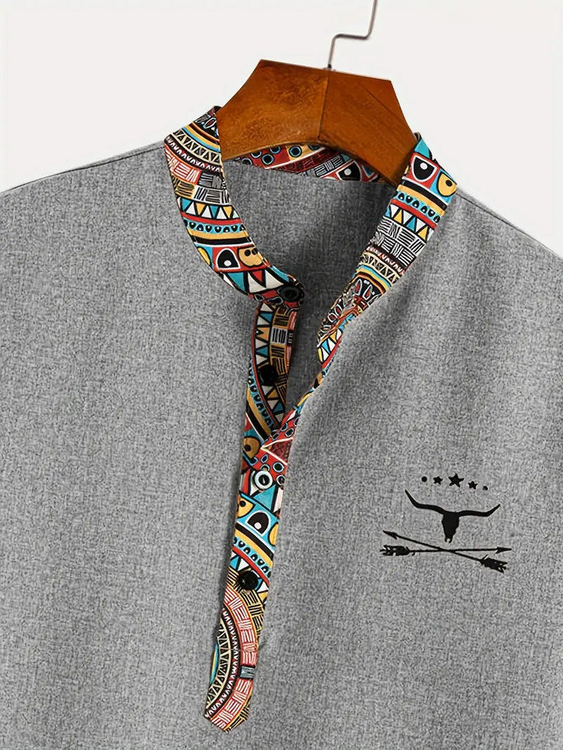 Cazel | Chemise élégante à manches courtes