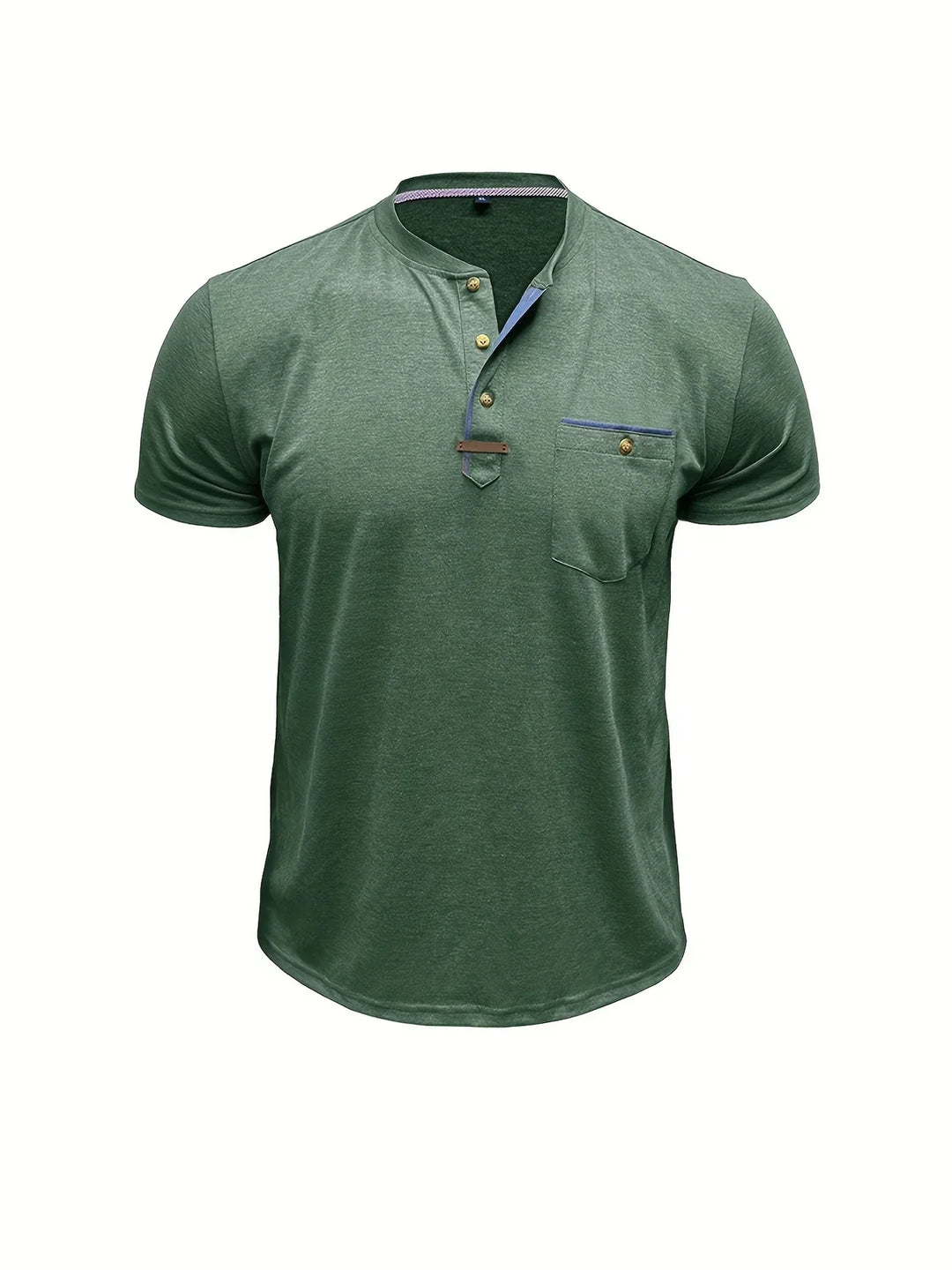 Cazel | T-shirt col rond élégant avec poche