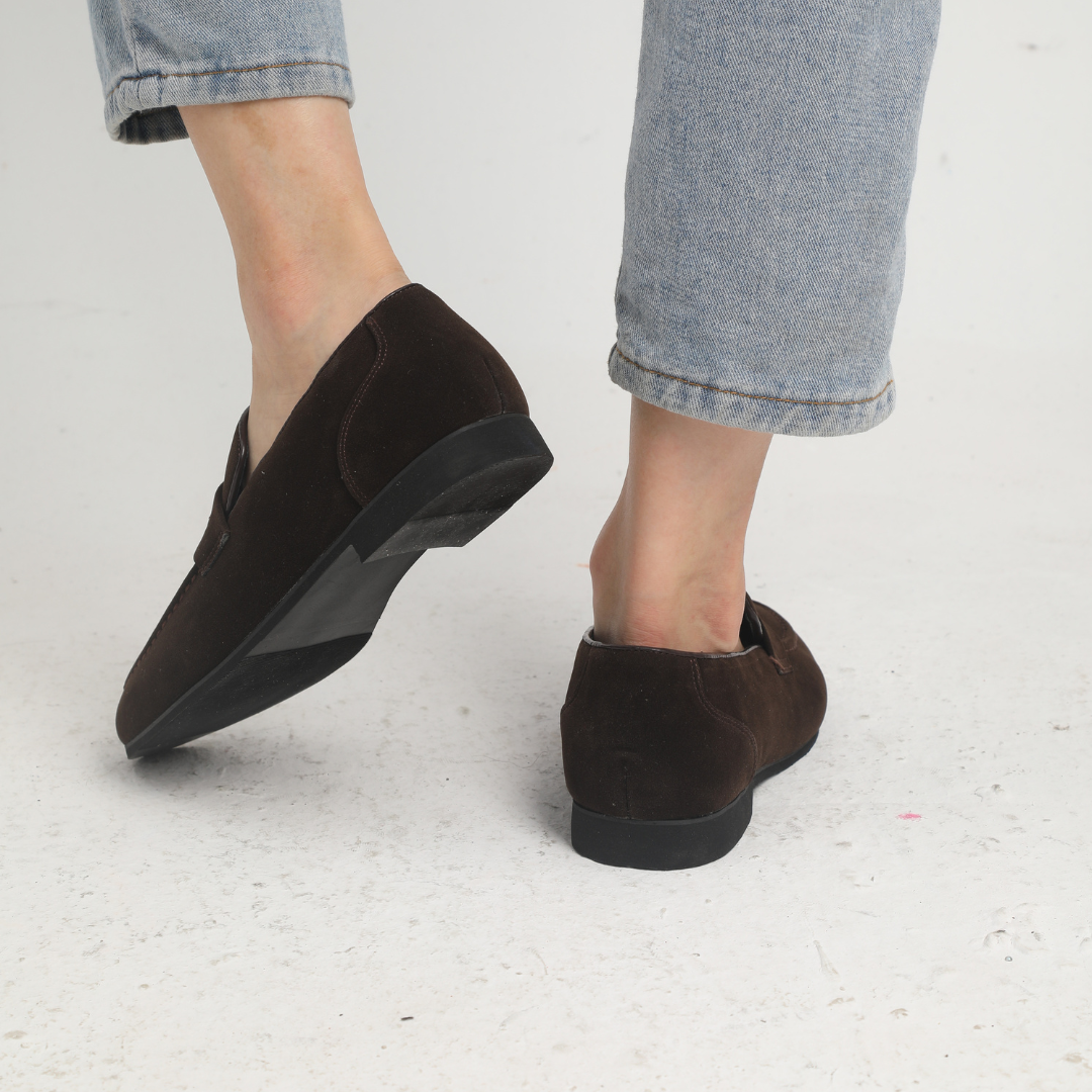 Cazel | Mocassins à brides en daim