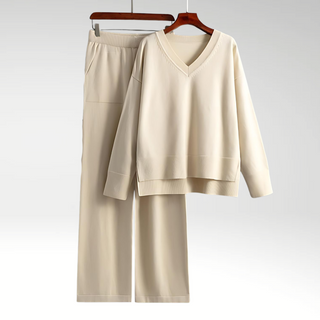 Cazel | Luxe Ensemble deux pièces col V