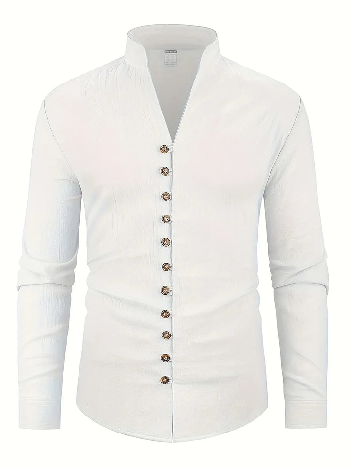 Cazel | Chemise légère en coton à manches longues