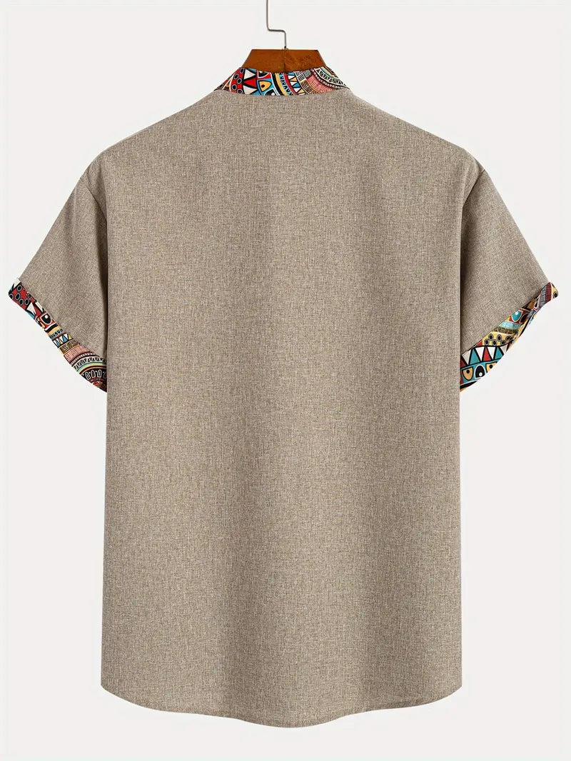 Cazel | Chemise élégante à manches courtes