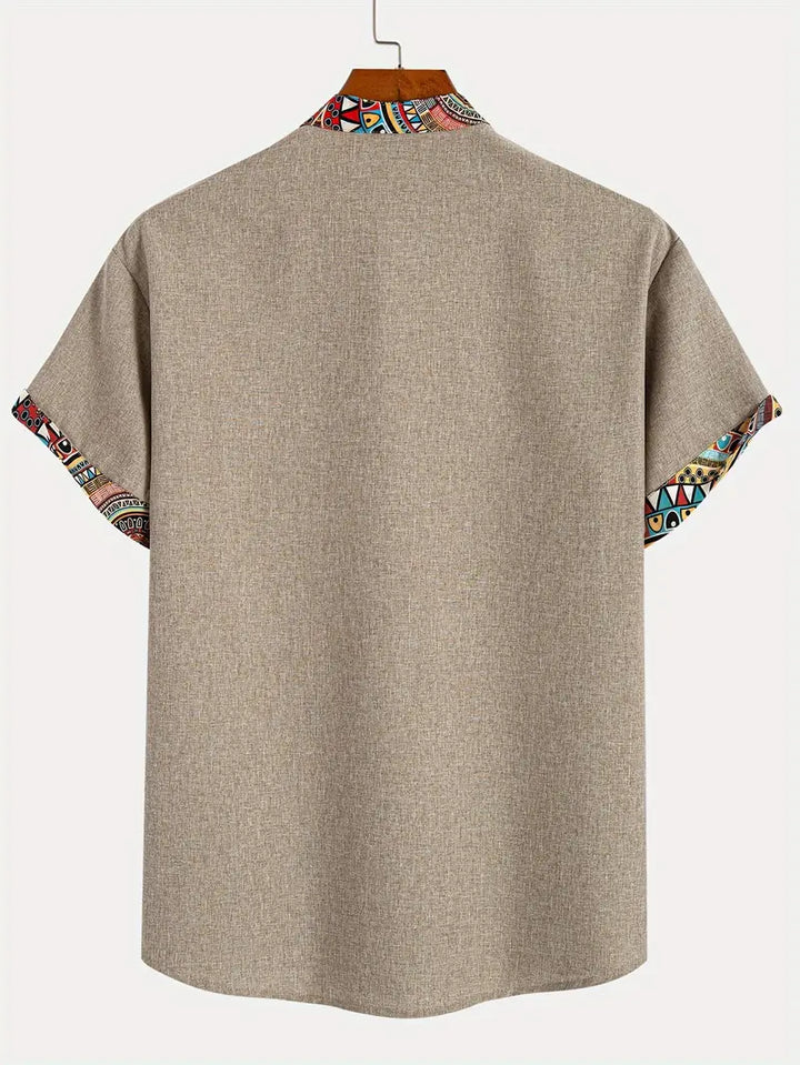 Cazel | Chemise élégante à manches courtes