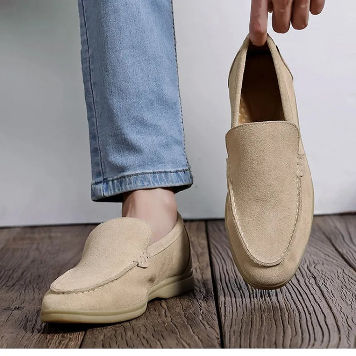 Cazel | Mocassins en daim