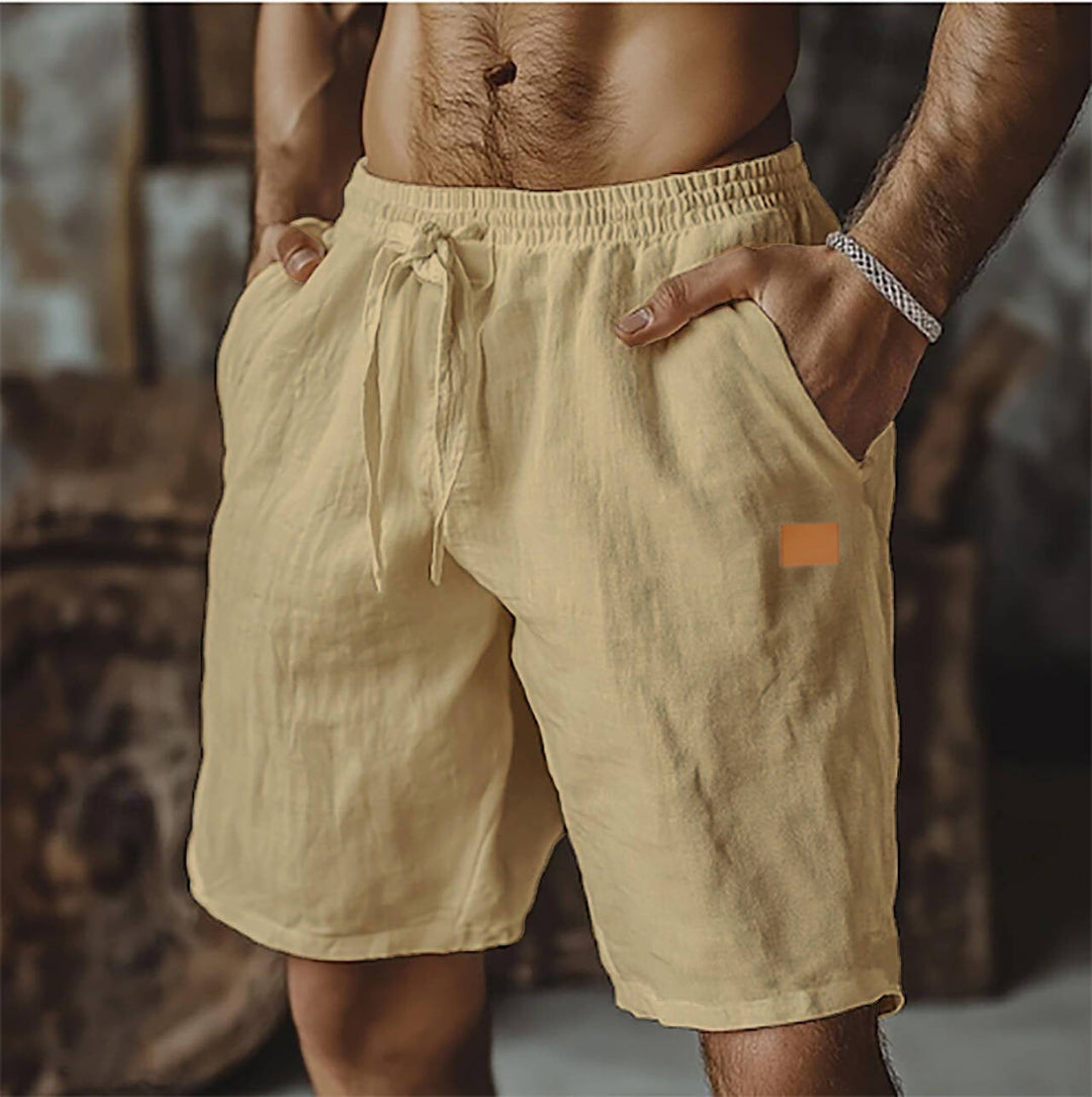 Cazel | Short en lin décontracté pour homme