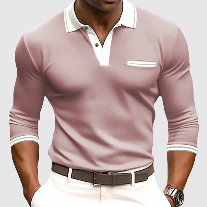 Cazel | Chemise à détails contrastés élégants