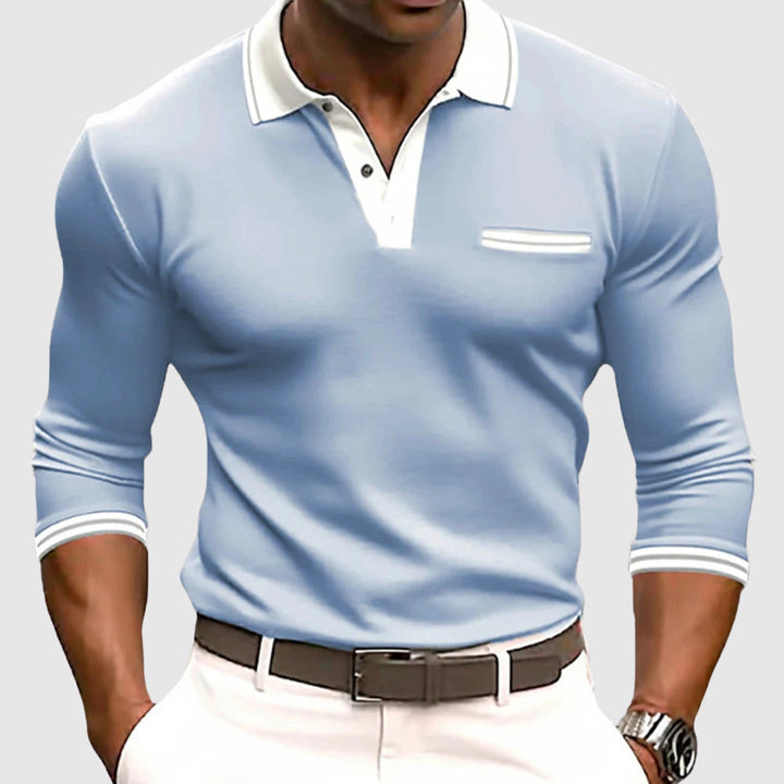 Cazel | Chemise à détails contrastés élégants