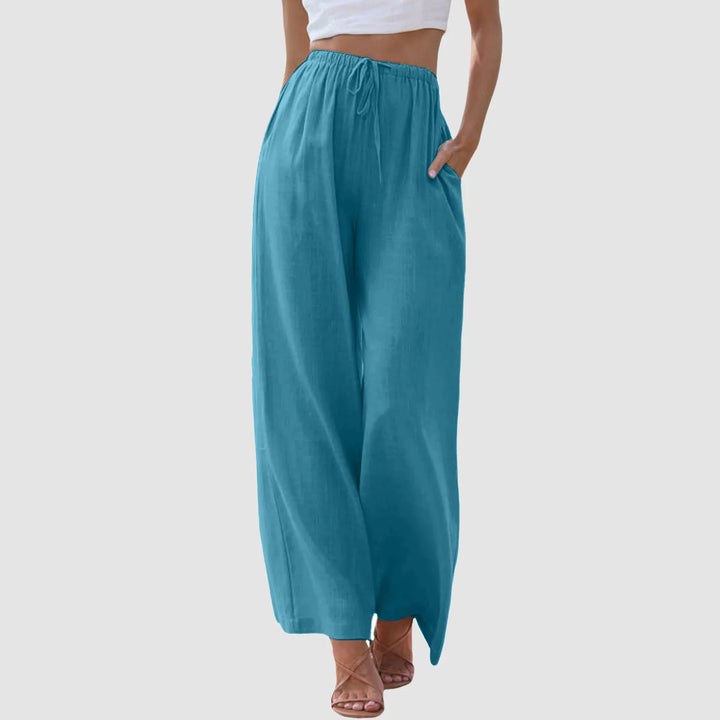 Cazel | Pantalon taille haute à jambes larges