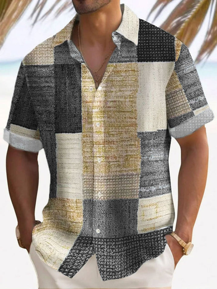 Cazel | Chemise élégante à manches courtes