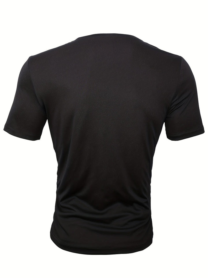 Cazel | T-shirt élégant à col rond avec imprimé graphique