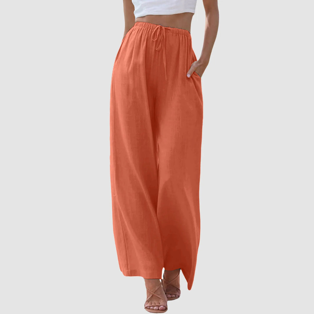 Cazel | Pantalon taille haute à jambes larges