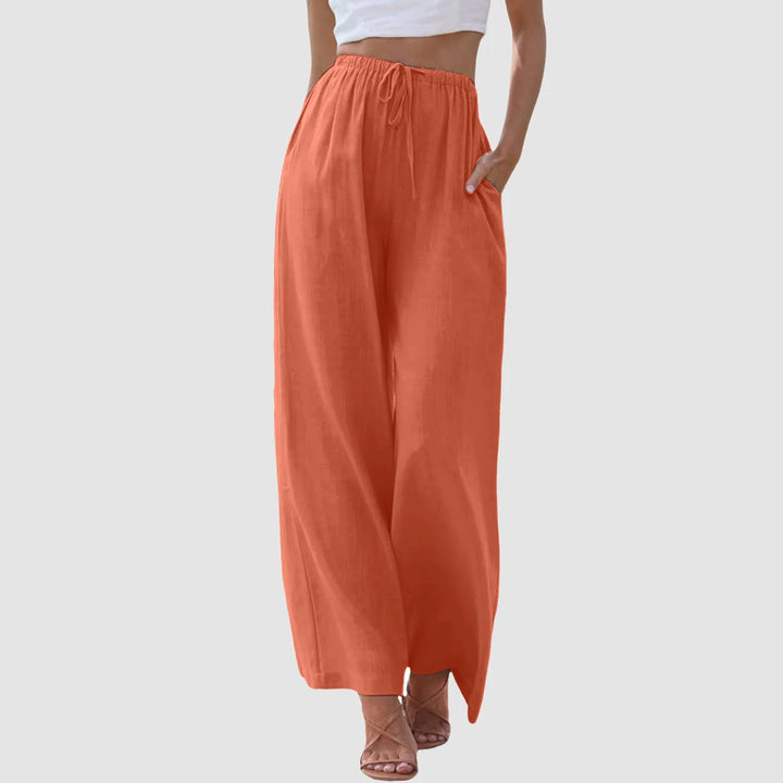 Cazel | Pantalon taille haute à jambes larges
