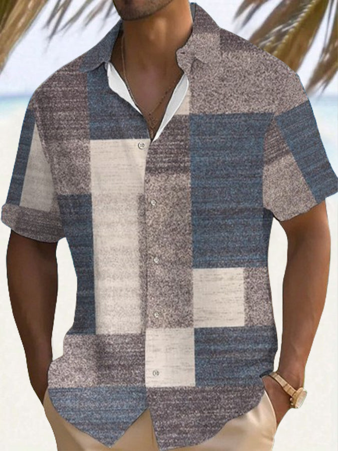 Cazel | Chemise élégante à manches courtes