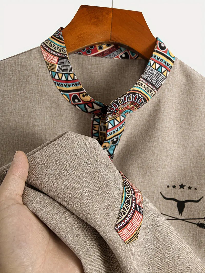 Cazel | Chemise élégante à manches courtes