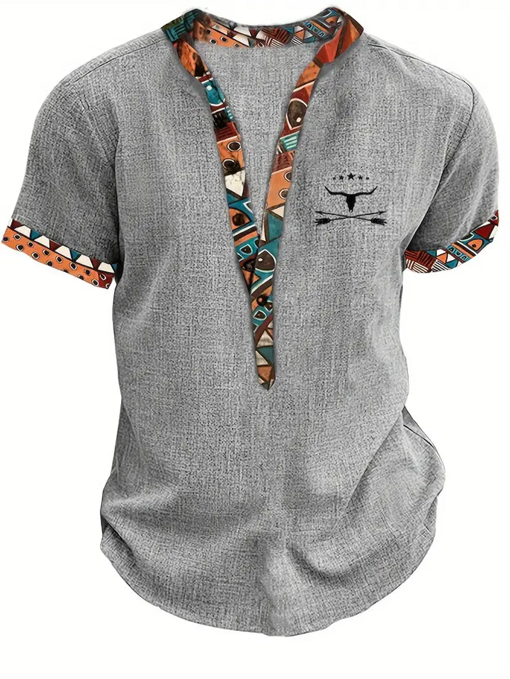 Cazel | Chemise élégante à manches courtes