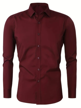 Cazel | Chemise élégante à manches longues avec boutons