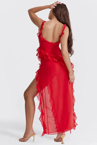 Cazel | Robe élégante avec jambes ouvertes