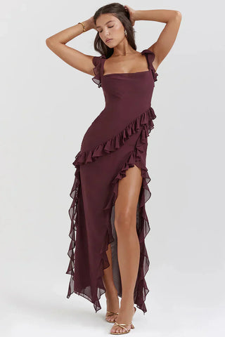 Cazel | Robe élégante avec jambes ouvertes
