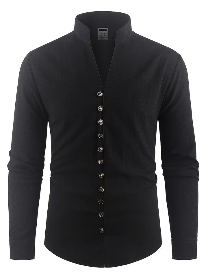 Cazel | Chemise légère en coton à manches longues