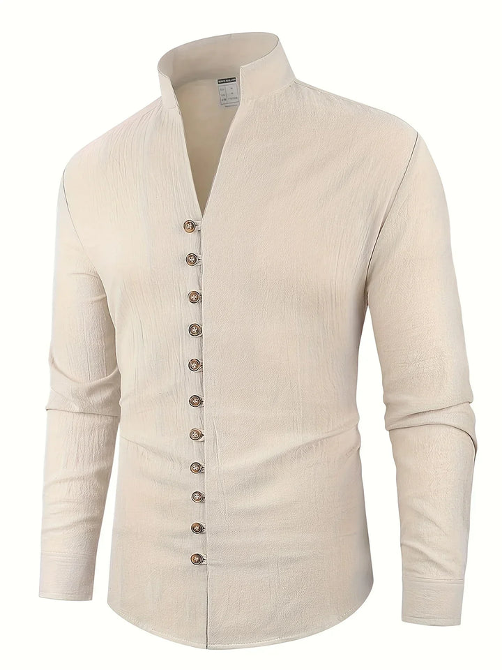 Cazel | Chemise légère en coton à manches longues