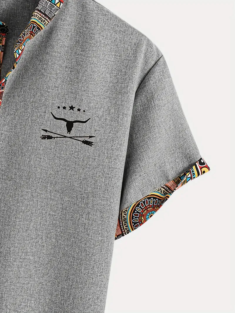 Cazel | Chemise élégante à manches courtes