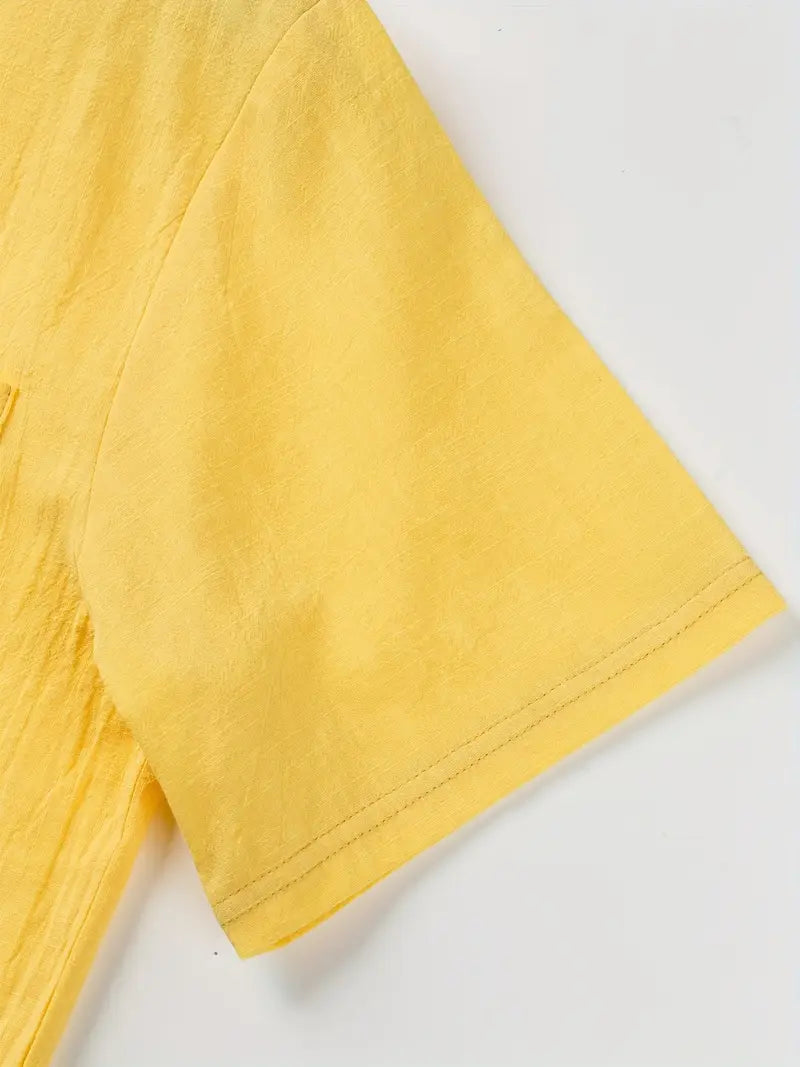 Cazel | Chemise élégante à manches courtes