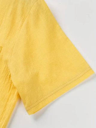 Cazel | Chemise élégante à manches courtes