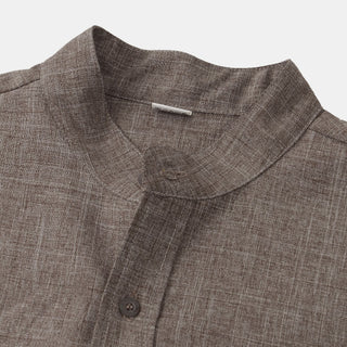 Cazel | Chemise en coton unie avec boutons