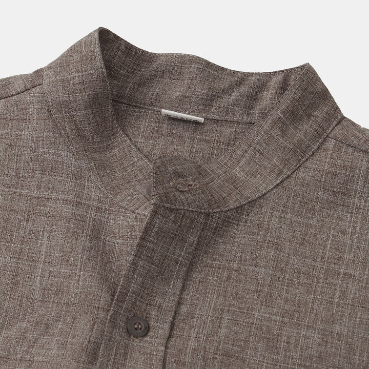 Cazel | Chemise en coton unie avec boutons