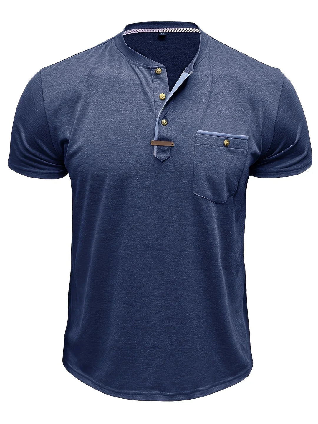 Cazel | T-shirt col rond élégant avec poche