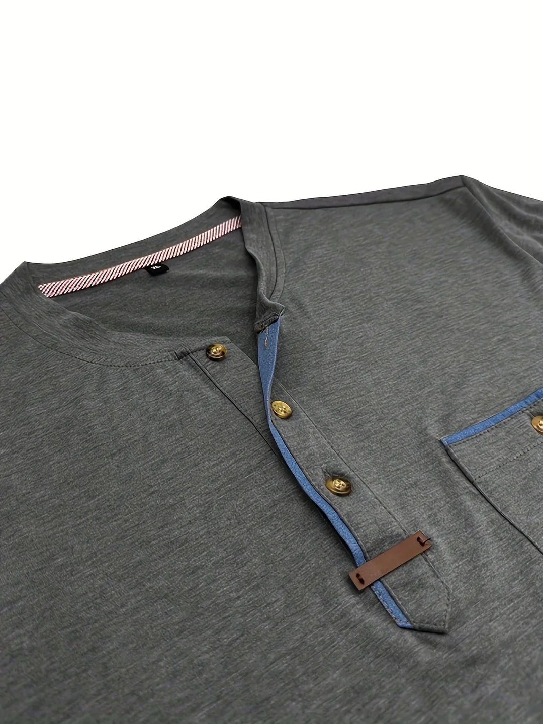 Cazel | T-shirt col rond élégant avec poche
