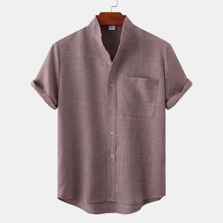 Cazel | Chemise en coton unie avec boutons