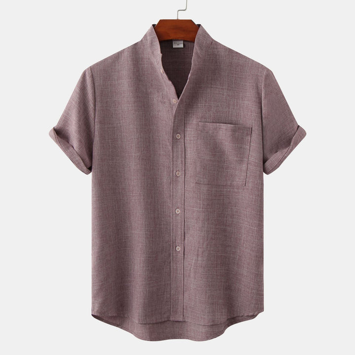 Cazel | Chemise en coton unie avec boutons