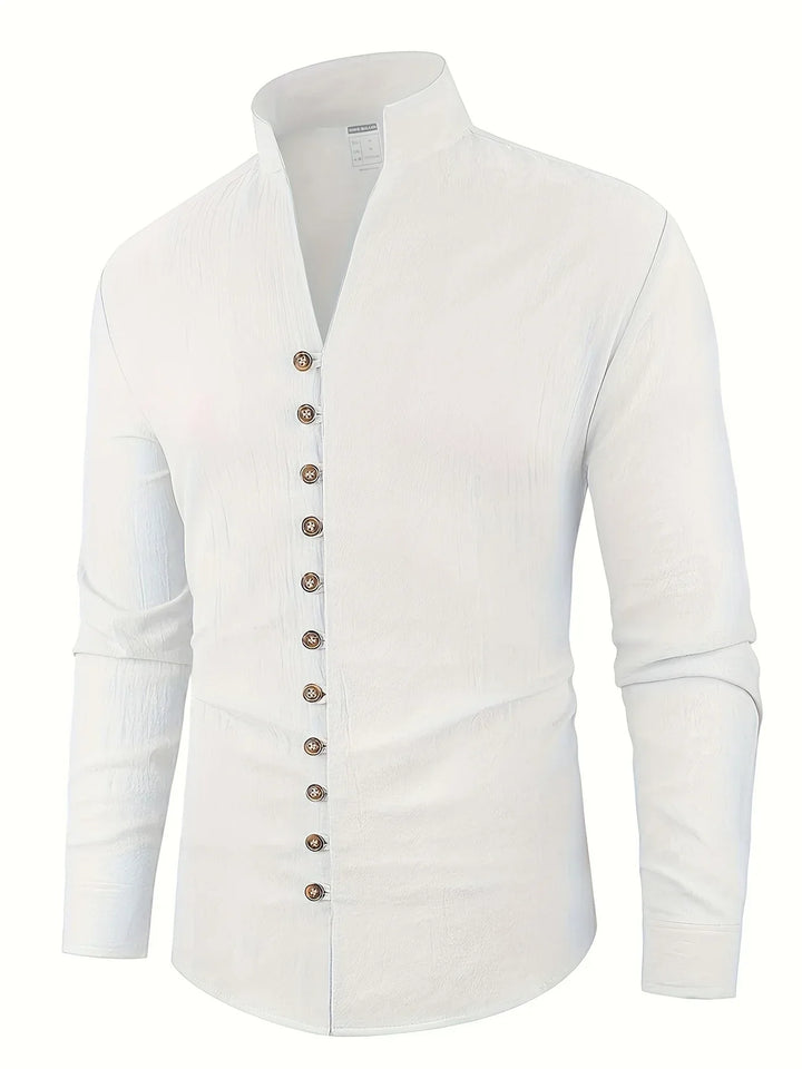Cazel | Chemise légère en coton à manches longues