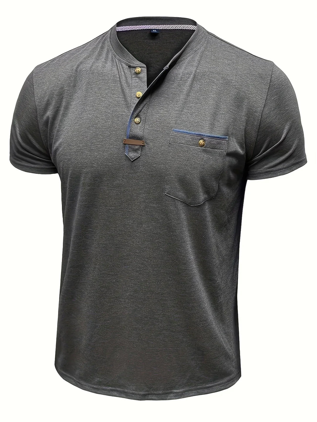 Cazel | T-shirt col rond élégant avec poche