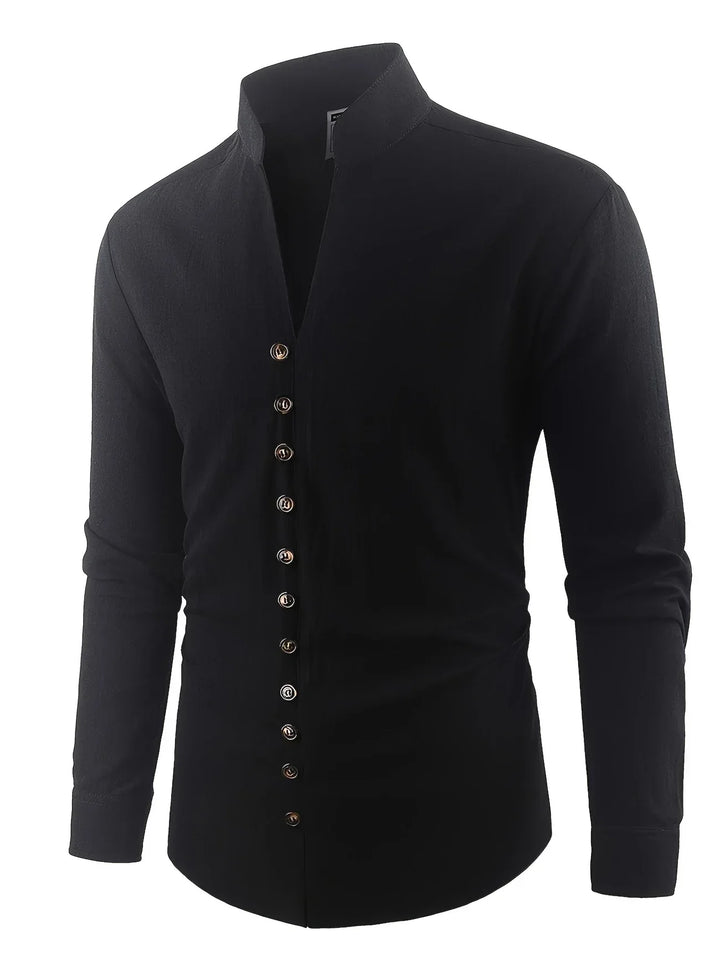 Cazel | Chemise légère en coton à manches longues