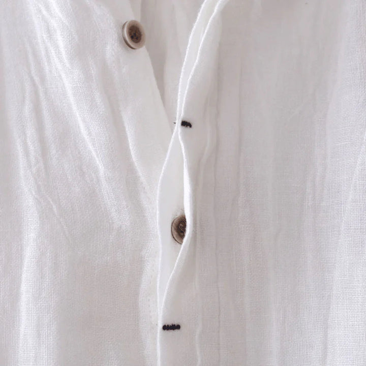 Cazel | Chemise élégante à manches courtes avec boutons