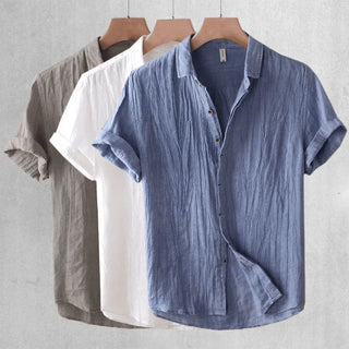 Cazel | Chemise élégante à manches courtes avec boutons