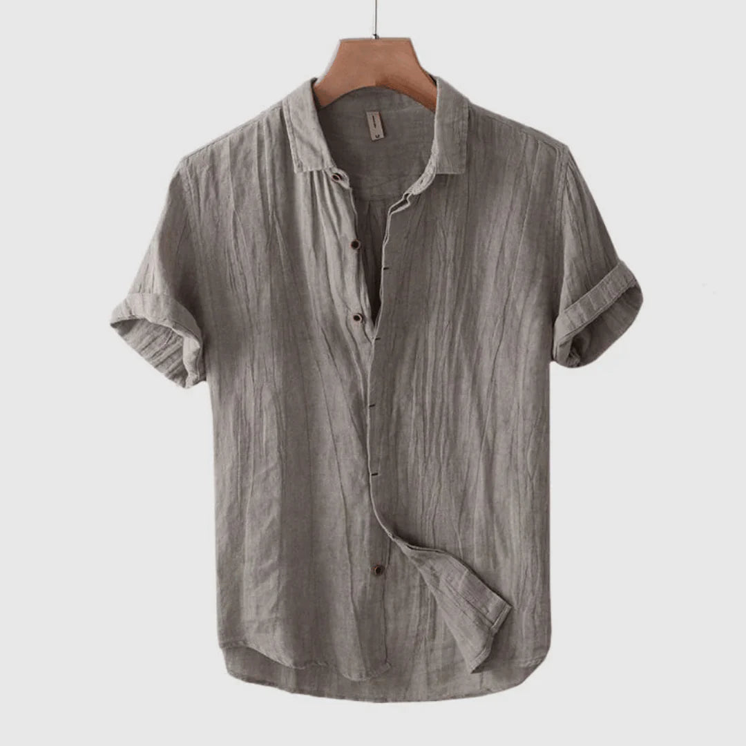 Cazel | Chemise élégante à manches courtes avec boutons