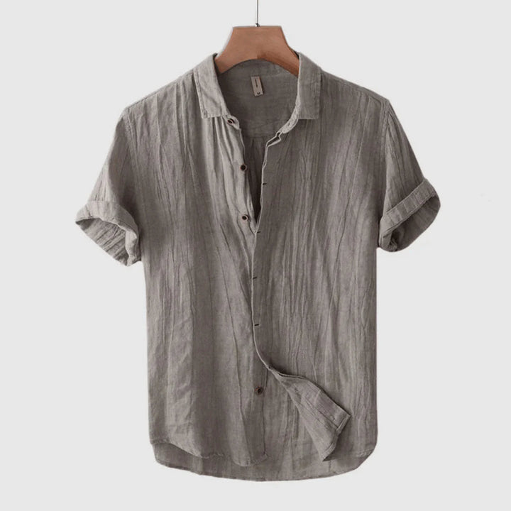 Cazel | Chemise élégante à manches courtes avec boutons