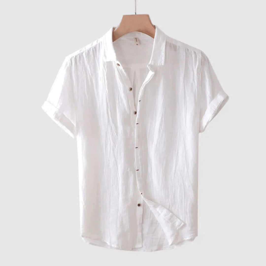 Cazel | Chemise élégante à manches courtes avec boutons